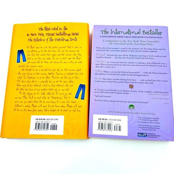 Girls in Pants Summer Books Bundle by Ann Brashares - Picture 3 of 11